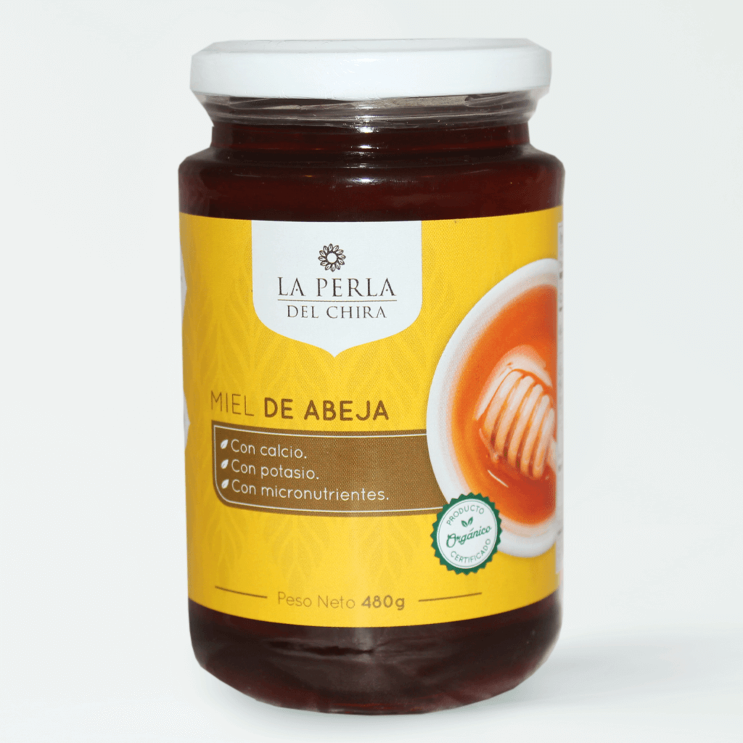 MIEL DE ABEJA 480 G - LA PERLA DEL CHIRA