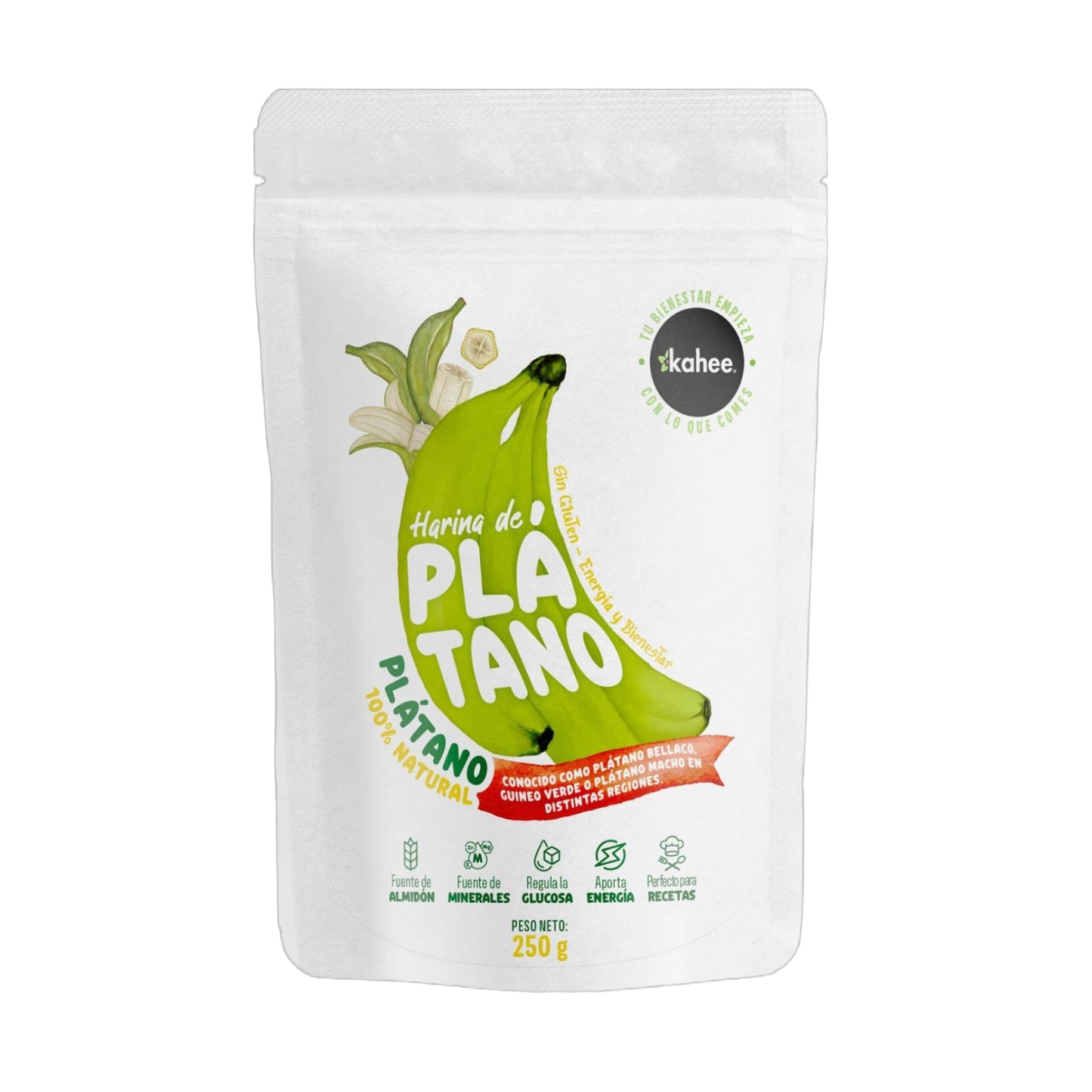 Harina de platano 250gr