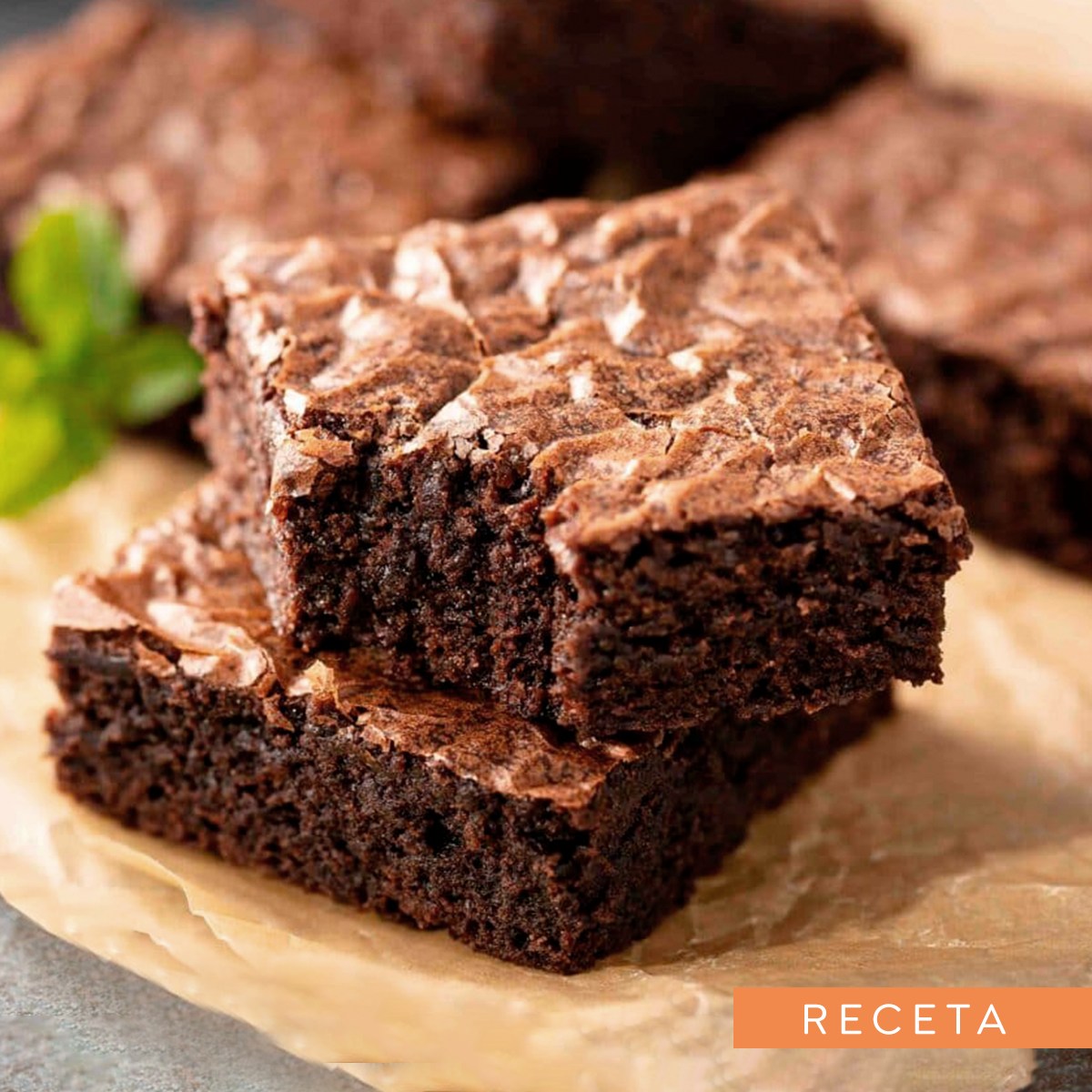 Receta brownies endulzado con stevia