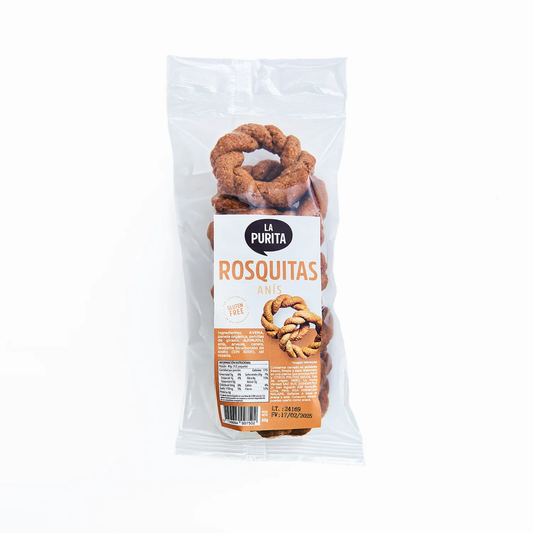 ROSQUITAS DE AVENA Y ANIS 80GR - LA PURITA