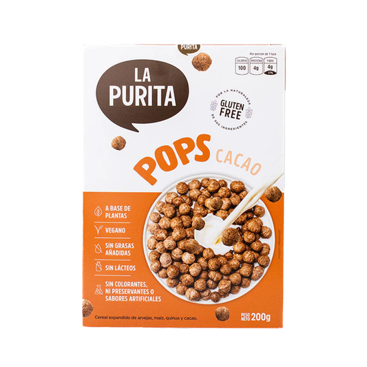Cereal POPS Cacao, 200g