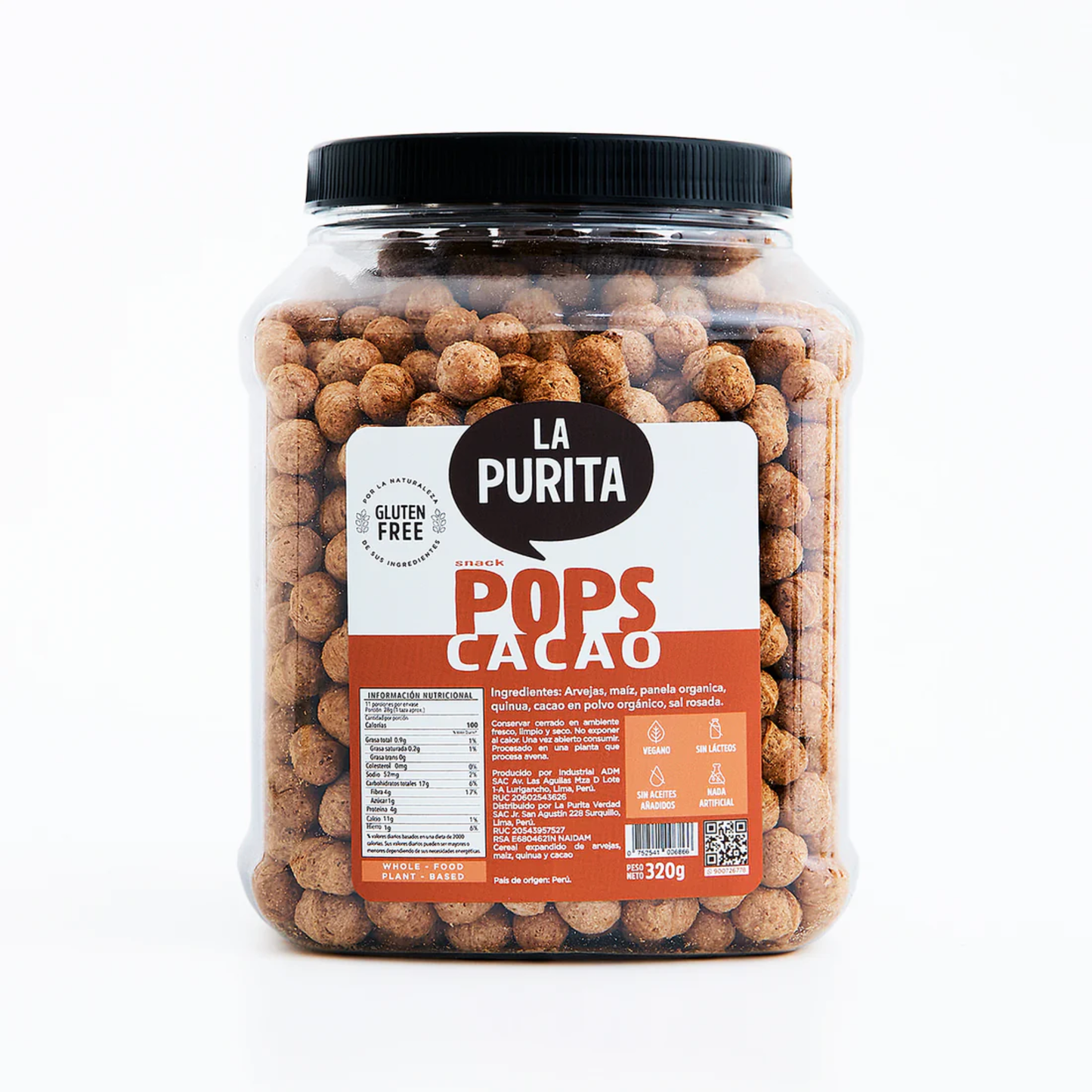 Cereal POPs Cacao, 320g